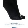 imageBrooks Ghost No Show Socks I Performance Running Low Profile Socks with Arch Support for Men ampamp WomenBlack