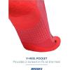 imageBrooks Ghost No Show Socks I Performance Running Low Profile Socks with Arch Support for Men ampamp WomenNeo Cayenne