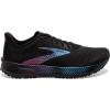 imageBrooks Womens Hyperion Tempo Road Running ShoeBlackBlissful BlueFuchsia