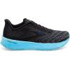 imageBrooks Womens Hyperion Tempo Road Running ShoeBlackIced AquaBlue