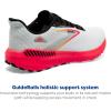 imageBrooks Womens Launch GTS 10 Supportive Running ShoeBlueBlackFiery Coral