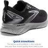 imageBrooks Womens Levitate 6 Running ShoeBlackBlackened PearlWhite
