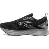 imageBrooks Womens Levitate 6 Running ShoeBlackBlackened PearlWhite