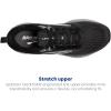 imageBrooks Womens Levitate 6 Running ShoeBlackBlackened PearlWhite