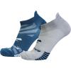 imageBrooks Ghost Lite No Show Socks I Performance Running Comfort Fit with Arch Support for Men ampamp Women 2Pack SetMoroccan Blue  Sky