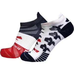 imageBrooks Ghost Lite No Show Socks I Performance Running Comfort Fit with Arch Support for Men ampamp Women 2Pack SetTexas23