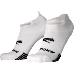imageBrooks Ghost Lite No Show Socks I Performance Running Comfort Fit with Arch Support for Men ampamp Women 2Pack SetWhite