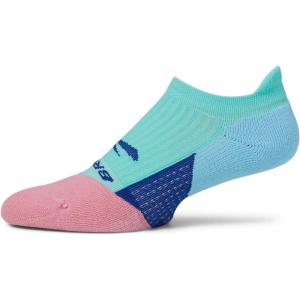 imageBrooks Ghost No Show Socks I Performance Running Low Profile Socks with Arch Support for Men ampamp WomenSalt AirPink