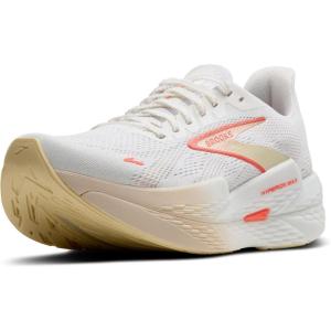 imageBrooks Womens Hyperion Max 2 Neutral Running ShoeWhitePeachCoral