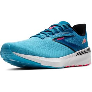 imageBrooks Womens Launch GTS 10 Supportive Running ShoeCrystal SeasBlue JayBlack