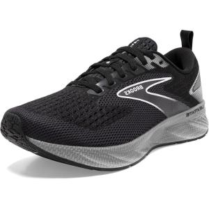 imageBrooks Womens Levitate 6 Running ShoeBlackBlackened PearlWhite