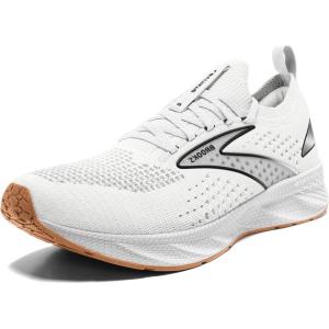 imageBrooks Womens Levitate Stealthfit 6 Running ShoeWhiteBran