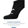 imageBrooks Ghost Quarter Socks I Performance Running Cushioned Socks with Arch Support for Men ampamp WomenBlack