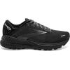 imageBrooks Womens Adrenaline GTS 22 Supportive Running ShoeBlackBlackEbony
