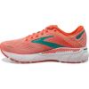 imageBrooks Womens Adrenaline GTS 22 Supportive Running ShoeCoralLatigo BayWhite