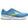 imageBrooks Womens Adrenaline GTS 22 Supportive Running ShoeSilver Lake BlueGreenWhite