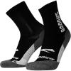 imageBrooks Ghost Crew Socks I Performance Running Cushioned Socks with Arch Support for Men ampamp WomenBlackBr Crew