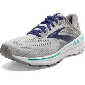 imageBrooks Womens Adrenaline GTS 22 Supportive Running ShoeAlloyBlueGreen