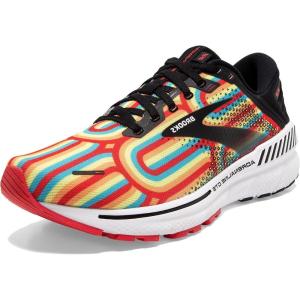imageBrooks Womens Adrenaline GTS 22 Supportive Running ShoeBlackBittersweetLimelight