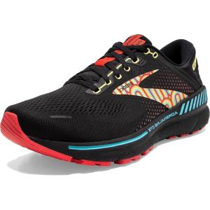 imageBrooks Womens Adrenaline GTS 22 Supportive Running ShoeBlackBlueBittersweet