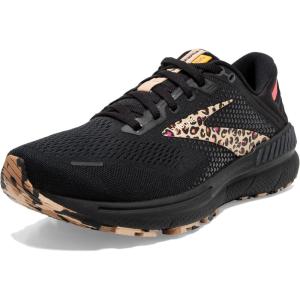 imageBrooks Womens Adrenaline GTS 22 Supportive Running ShoeBlackEbonyCitrus