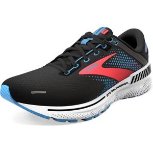 imageBrooks Womens Adrenaline GTS 22 Supportive Running ShoeBlackLake BlueCoral