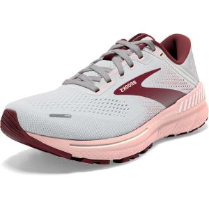 imageBrooks Womens Adrenaline GTS 22 Supportive Running ShoeGreyRoseTawny Port