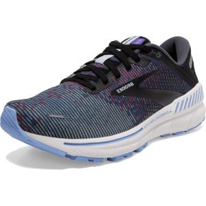 imageBrooks Womens Adrenaline GTS 22 Supportive Running ShoeLavenderBlackGrey