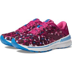 imageBrooks Womens Adrenaline GTS 22 Supportive Running ShoeMagentaWhiteRaspberry