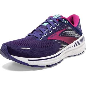imageBrooks Womens Adrenaline GTS 22 Supportive Running ShoeNavyYuccaPink