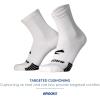 imageBrooks Ghost Lite Crew Socks I Performance Running Comfort Fit with Arch Support for Men ampamp Women 2Pack SetWhite