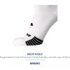 imageBrooks Ghost Lite Crew Socks I Performance Running Comfort Fit with Arch Support for Men ampamp Women 2Pack SetWhite
