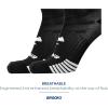 imageBrooks Ghost Lite Quarter Socks I Performance Running Comfort Fit with Arch Support for Men ampamp Women 2Pack SetBlack