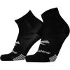 imageBrooks Ghost Lite Quarter Socks I Performance Running Comfort Fit with Arch Support for Men ampamp Women 2Pack SetBlack