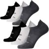 imageBrooks RunIn No Show Socks I Men ampamp Women Performance Athletic Running Socks I Comfort Fit 6Pack SetAsphaltWhiteBlack