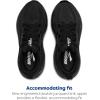 imageBrooks Mens Glycerin GTS 22 Supportive Running ShoeBlackBlackEbony