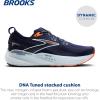 imageBrooks Mens Glycerin GTS 22 Supportive Running ShoePeacoatBlue RibbonOrange
