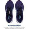 imageBrooks Womens Glycerin 22 Neutral Running ShoeBlue RibbonPeacoatDianthus