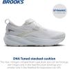 imageBrooks Womens Glycerin 22 Neutral Running ShoeWhiteWhiteGrey