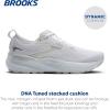 imageBrooks Womens Glycerin GTS 22 Supportive Running ShoeWhiteWhiteGrey