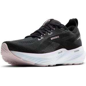 imageBrooks Womens Glycerin 22 Neutral Running ShoeBlackOrchid IceWhite