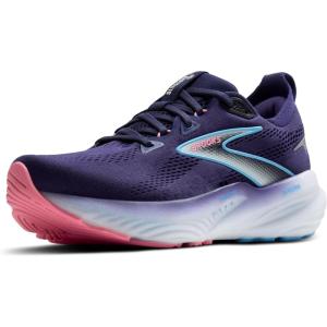 imageBrooks Womens Glycerin 22 Neutral Running ShoeBlue RibbonPeacoatDianthus