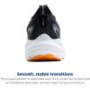 imageBrooks Mens Glycerin 22 Neutral Running ShoeBlackCountry BlueOrange Pop