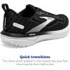 imageBrooks Womens Revel 6 Neutral Running ShoeBlackBlackened PearlWhite