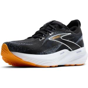 imageBrooks Mens Glycerin 22 Neutral Running ShoeBlackCountry BlueOrange Pop