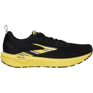 imageBrooks Womens Revel 6 Neutral Running ShoeBlackYellowWhite