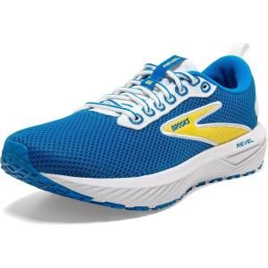 imageBrooks Womens Revel 6 Neutral Running ShoeBlueYellow
