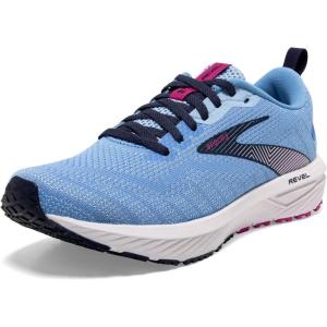 imageBrooks Womens Revel 6 Neutral Running ShoeMarinaLilac RosePink Lady