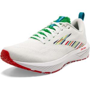 imageBrooks Womens Revel 6 Neutral Running ShoeWhiteGreenRed