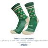 imageBrooks Ghost Lite Crew Socks I Performance Running Comfort Fit with Arch Support for Men ampamp WomenGreenRun Lucky 24